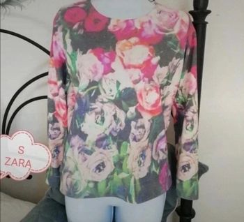 Haut florale manches longues femme.38