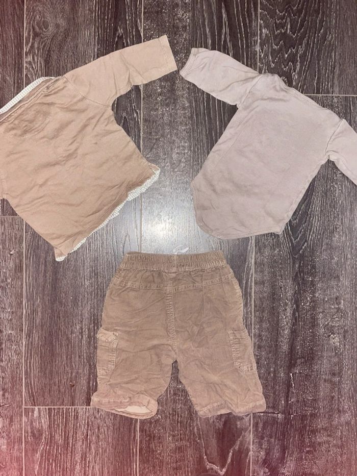 Ensemble taupe 3 mois - photo numéro 8