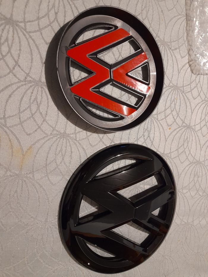 Lot de 2 Logo de volkswagen - photo numéro 2