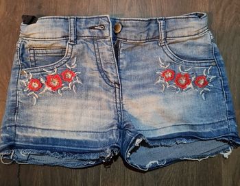 Short en jeans