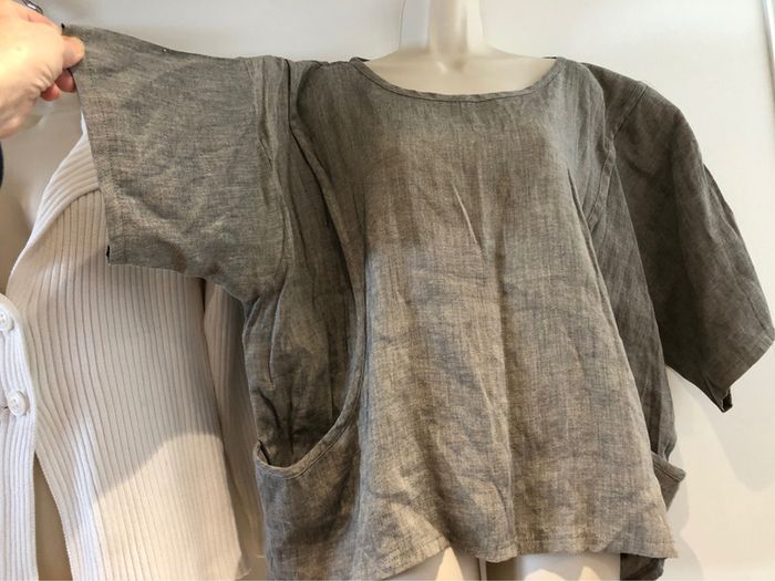 Blouse tunique taille unique insein Créative mode - photo numéro 11