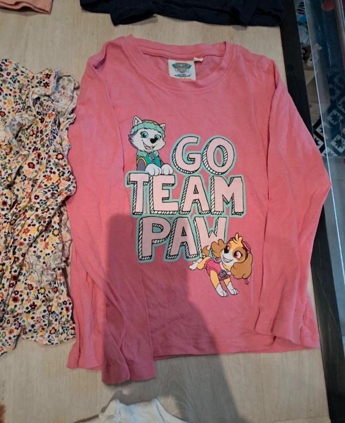 Lot de t-shirts à manches longues neufs 6ans fille - photo numéro 8