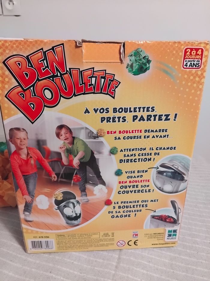Jeu de société Ben Boulette Megableu - photo numéro 5