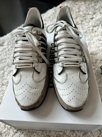 Basket dsquared2 blanche