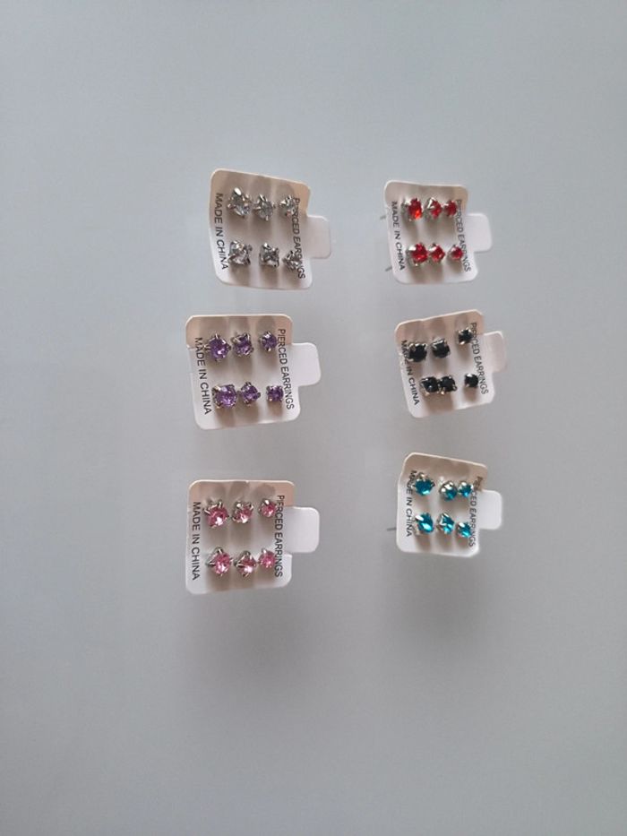 Ensemble 36 boucles d'oreilles - photo numéro 4