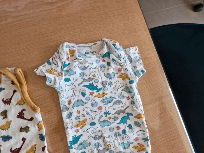 Lot de 4 bodys carter's nouveau né été - photo numéro 3