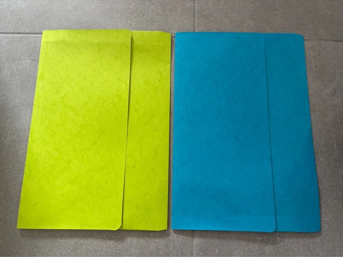 Lot de 2 Pochettes de rangement exacompta neuves