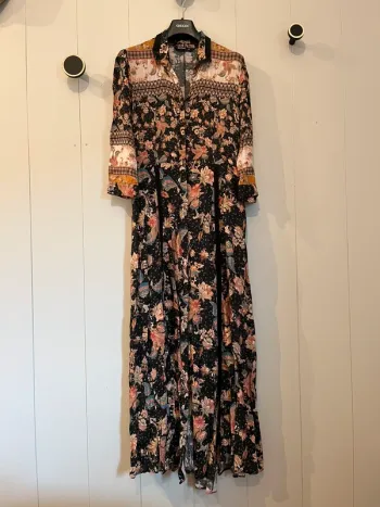 Robe longue Desigual – Taille 38 – Motif fleuri