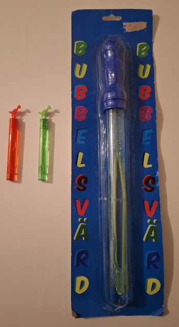 Lot de 3 tubes différents pour faire des bulles de savon