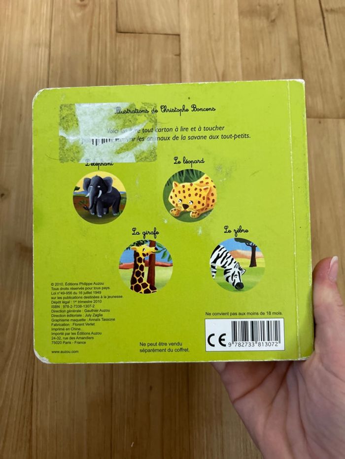 Livre Les animaux de la savane - photo numéro 2