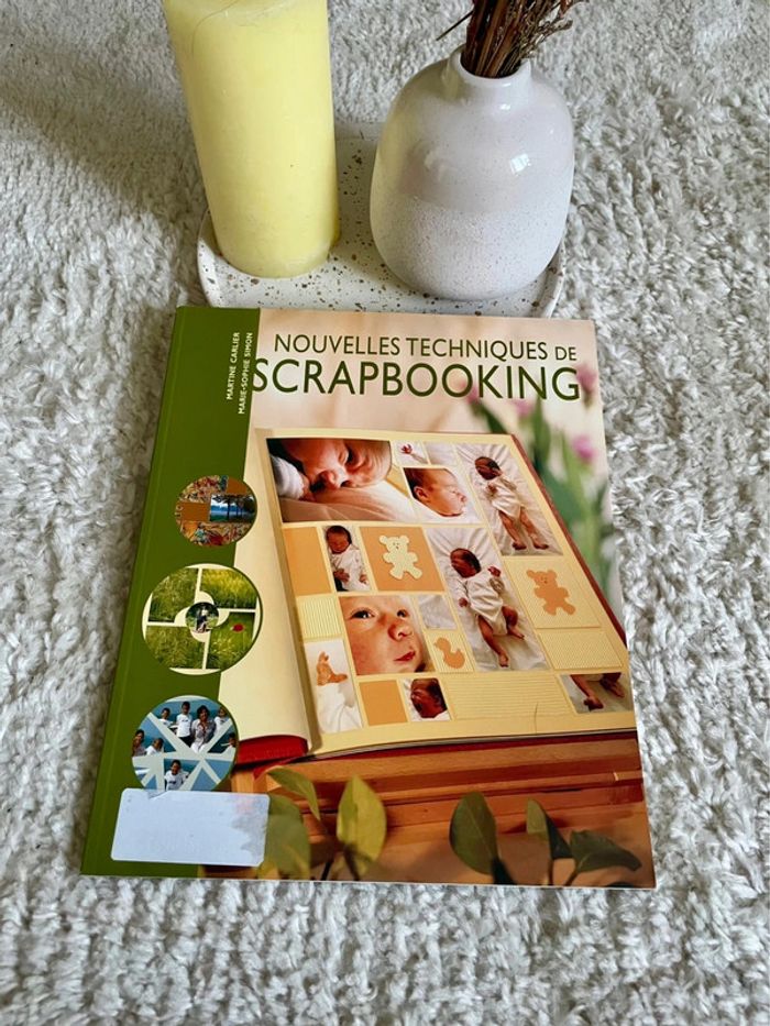 Livre - Les nouvelles techniques de Scrapbooking
