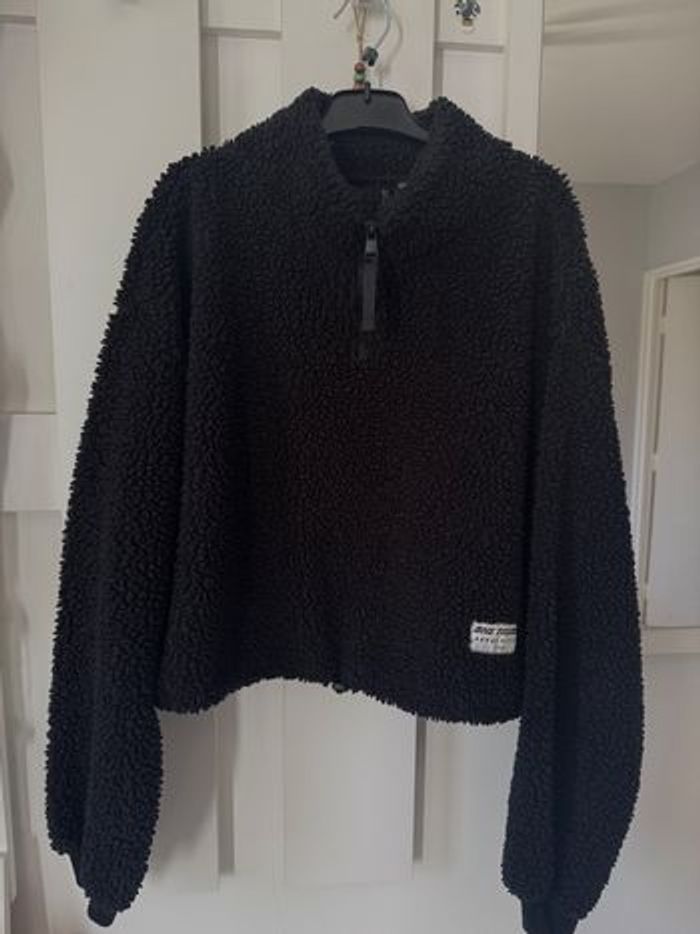 Pull/Sweat polaire à col zippé - moumoute - photo numéro 3