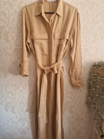 Robe en lin mango