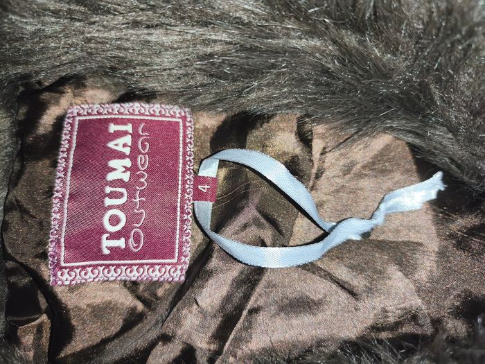 Veste Boléro sans manches fausse fourrure polyester taille 4 - photo numéro 4