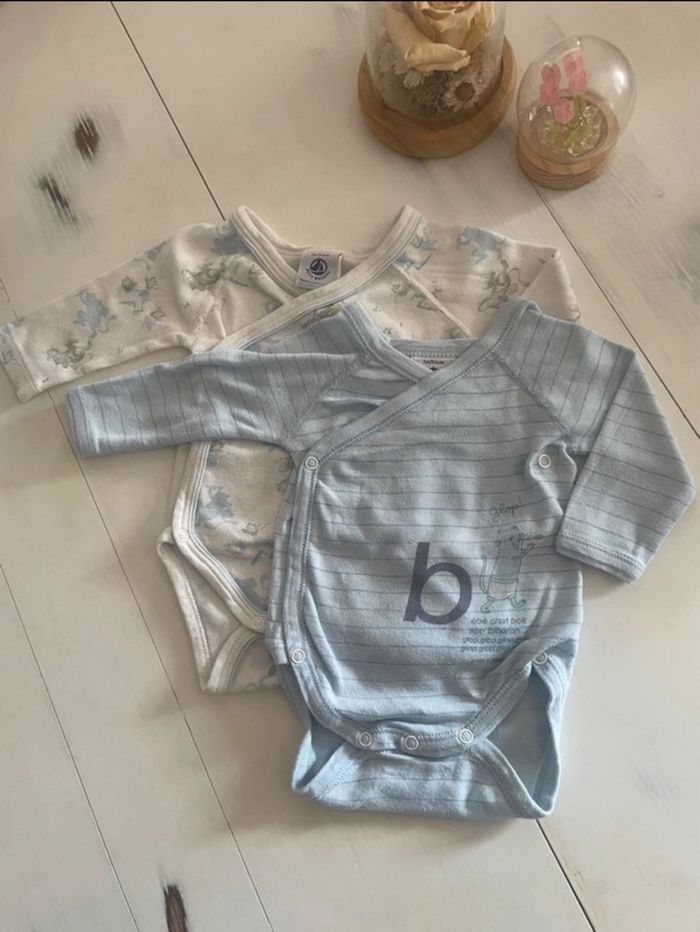 Lot Bodies 1 mois garçon - photo numéro 4