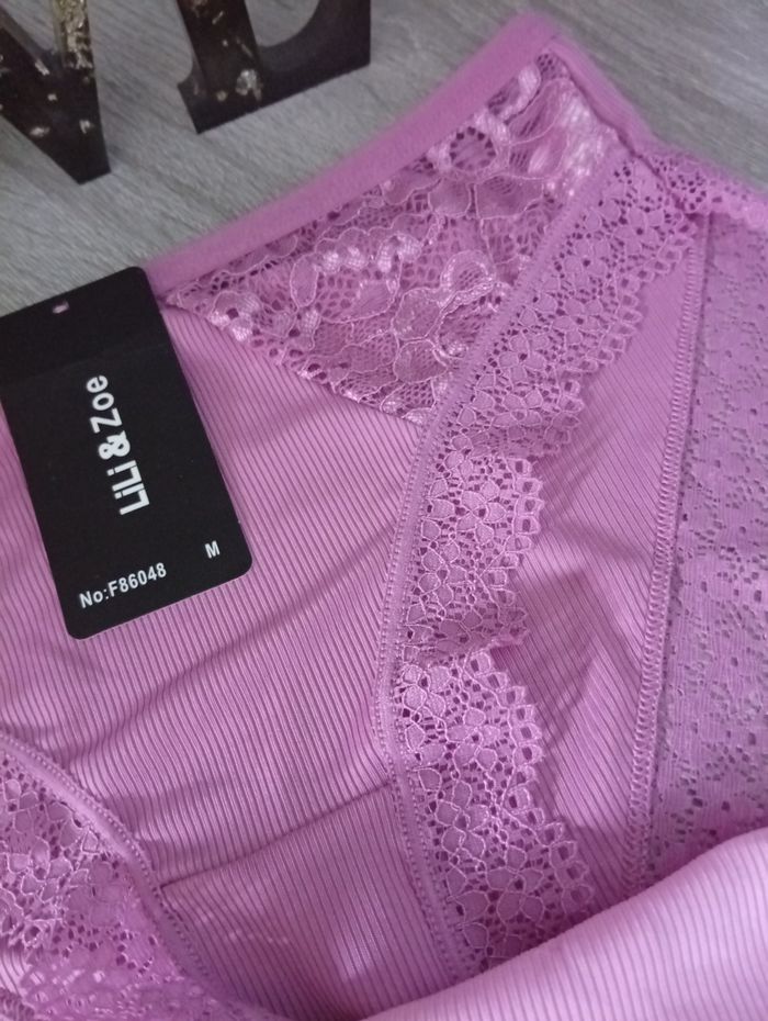 Lot de 2 culottes p'tite dentelle taille M - photo numéro 6