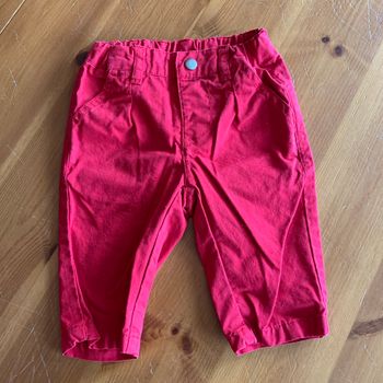 Pantalon toile bébé fille