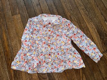 Chemise velour sergent major 4 ans