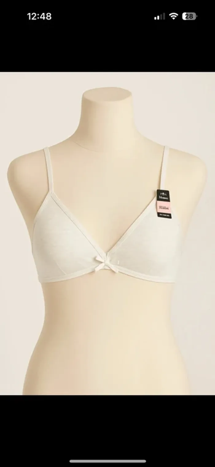 Soutien-gorge étam neuf 80A gris 😍