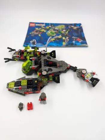 Set Lego 6160 Aquazone Sea Scorpion sans boite avec notice presque complet (manque 5 pièces)