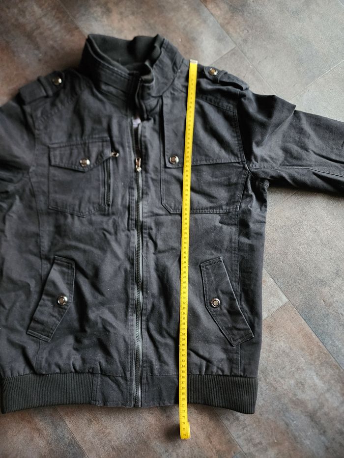 Veste noire pour homme - photo numéro 4