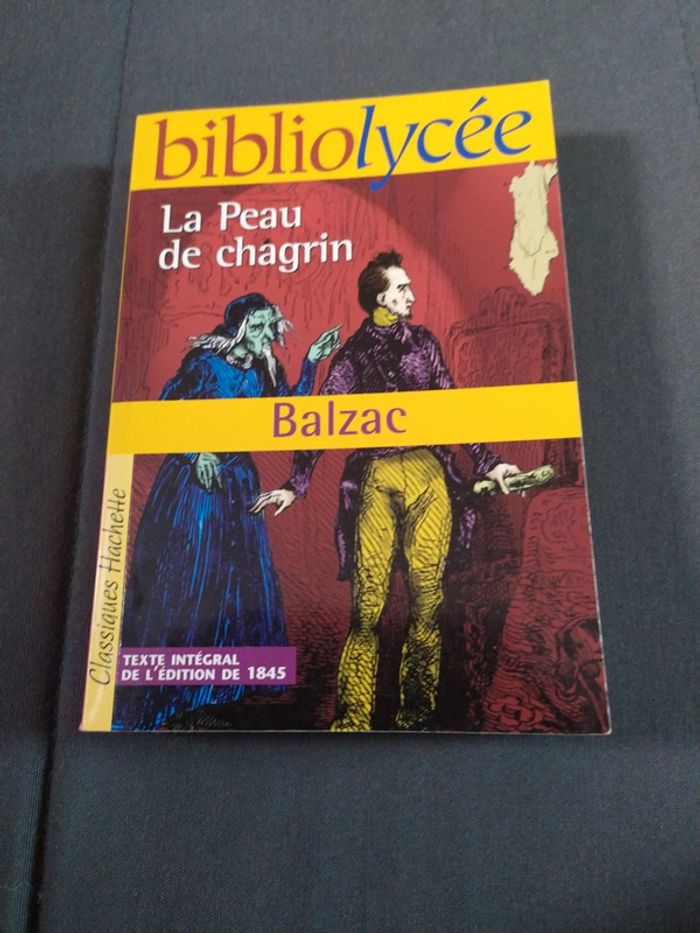 La Peau de chagrin de Balzac