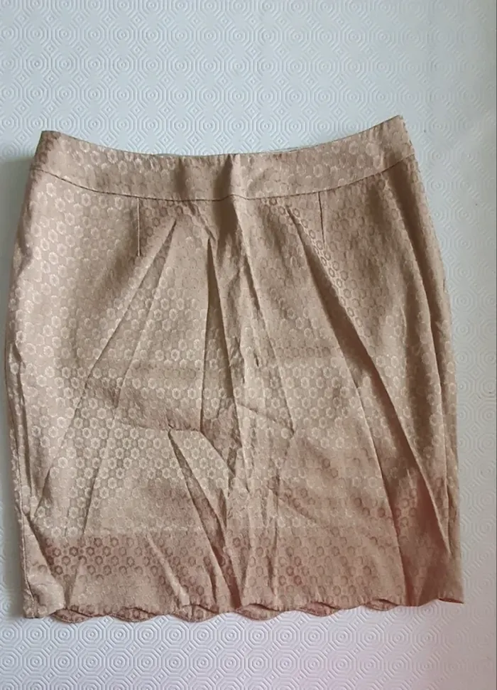 Jupe Icode by Ikks couleur or