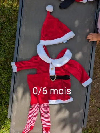 Tenue pijama complète bébé fille 0/6 mois