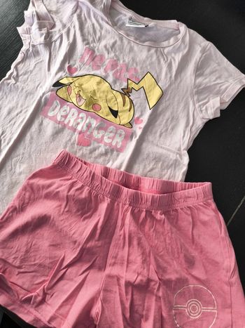 Pyjama court 10 ans