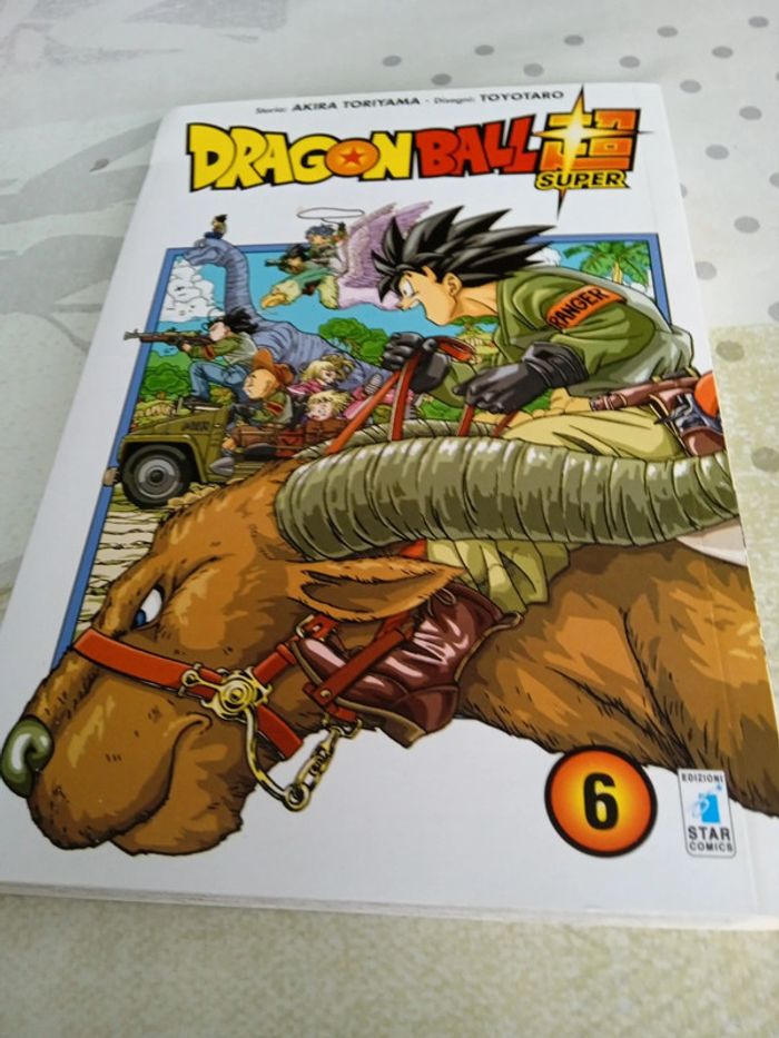 Manga dragon ball super de 1 à 6 - photo numéro 7