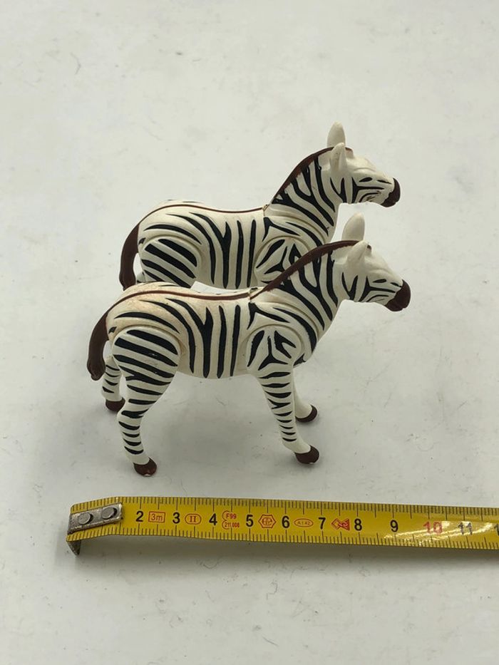 Figurines Playmobil Zoo / Savane duo de zèbres - photo numéro 7