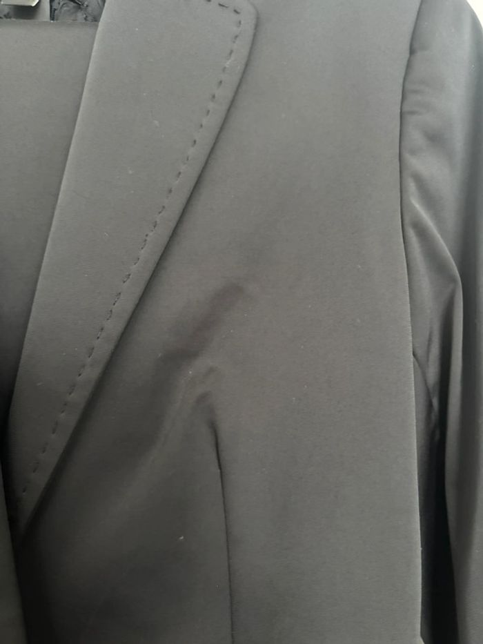 Tailleur pantalon veste légèrement satiné T38 MANGO - photo numéro 3