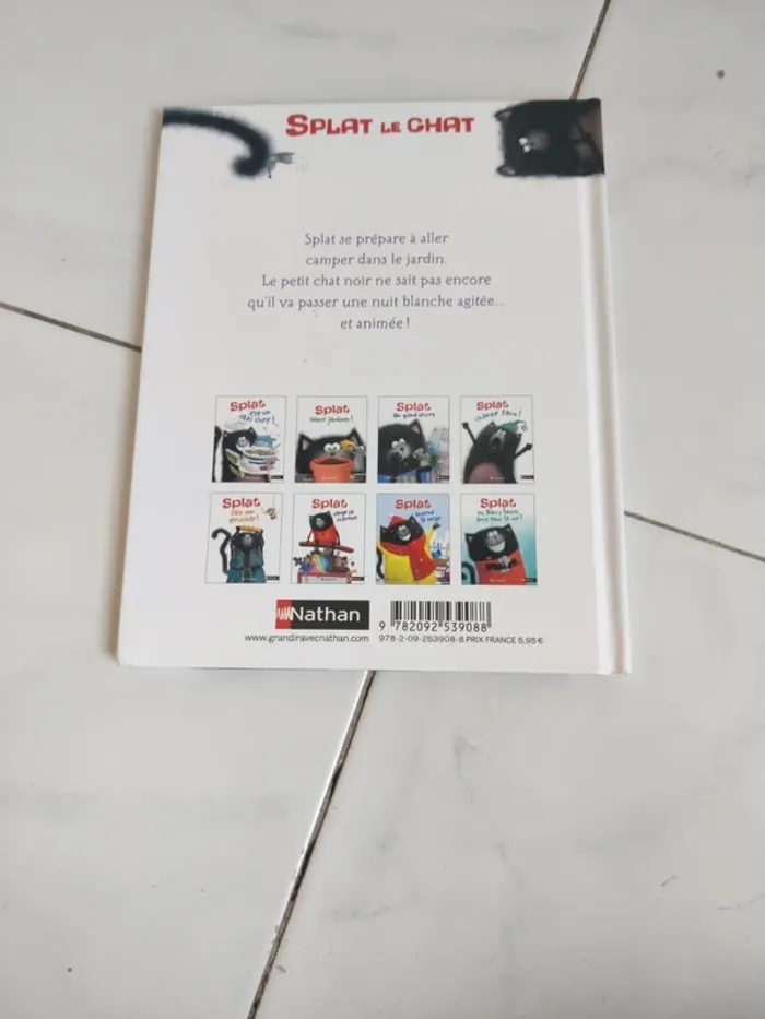 Livre Bonne nuit Splat - photo numéro 2