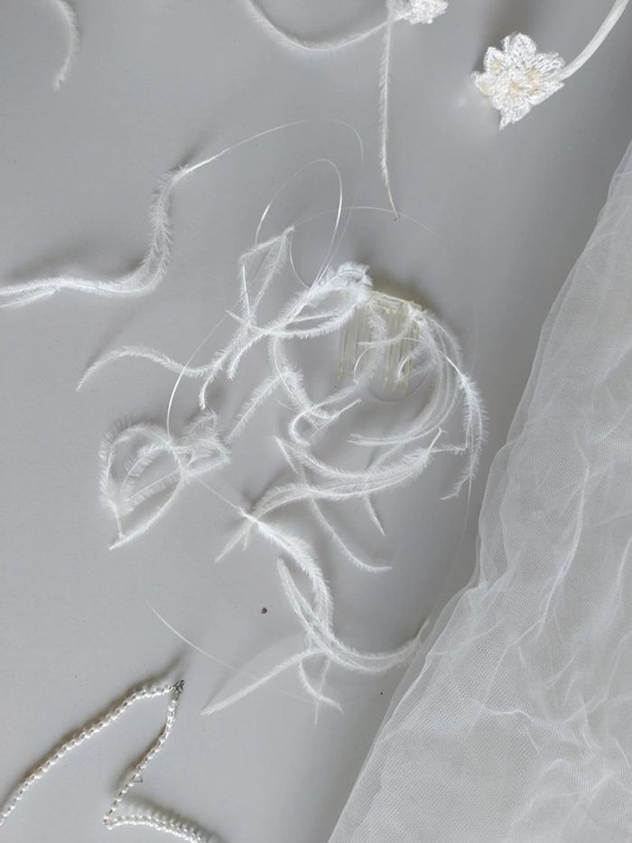 Accessoires mariage voile bijoux - photo numéro 2