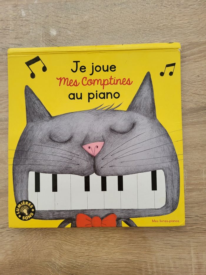 Je joue mes comptines au piano