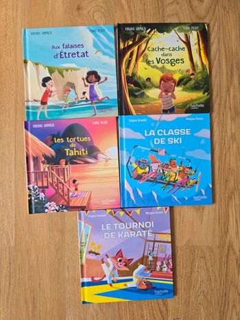 Lot de 5 livres enfants