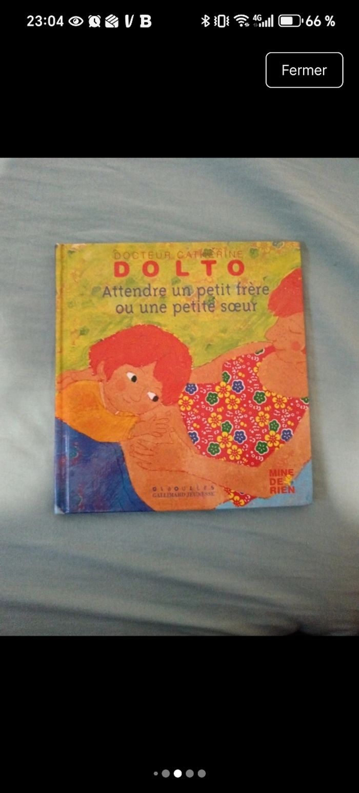 2 livres Francoise Dolto naissance / bébé - photo numéro 8