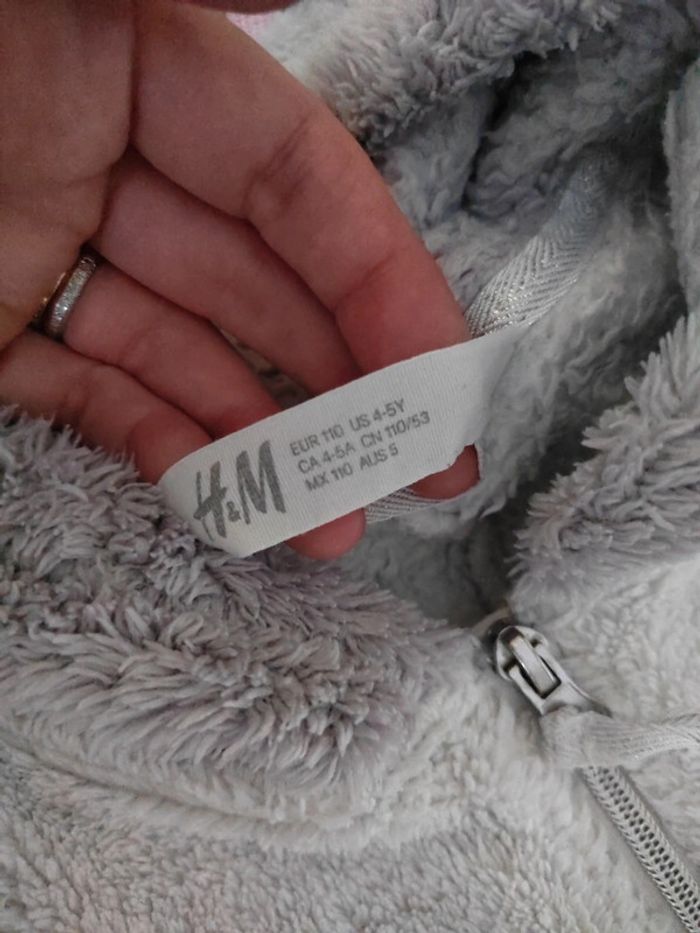 Combinaison sur-pyjama 4/5 ans H&M - photo numéro 3