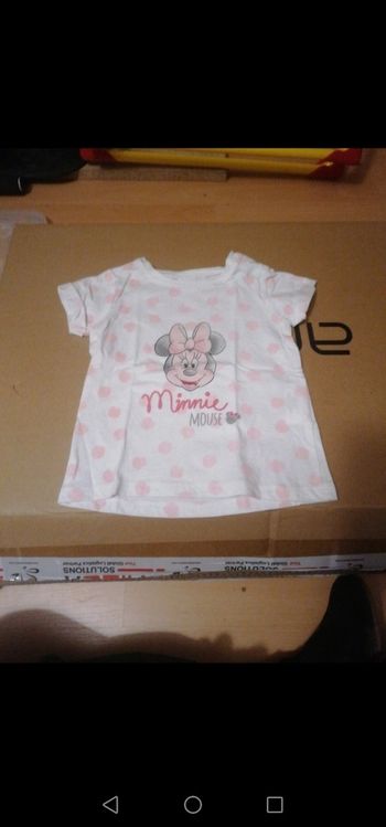 Tee shirt minnie