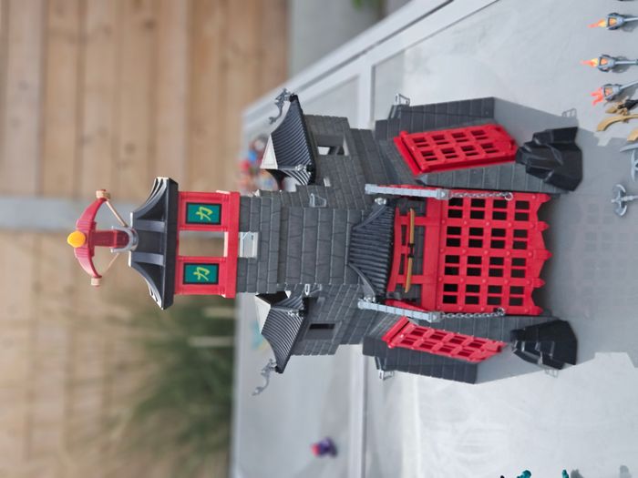 Playmobil La citadelle secrète du dragon 5480 + dragon rouge 5463 - chevalier et dragon - photo numéro 8