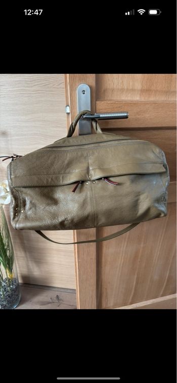 Sac Jérôme Dreyfuss Richard vert savane