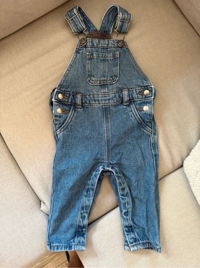 Salopette en jean 9 mois