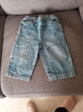Pantalon jean bébé 12 mois
