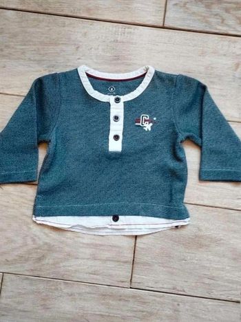 T-shirt  2  en 1  3 mois