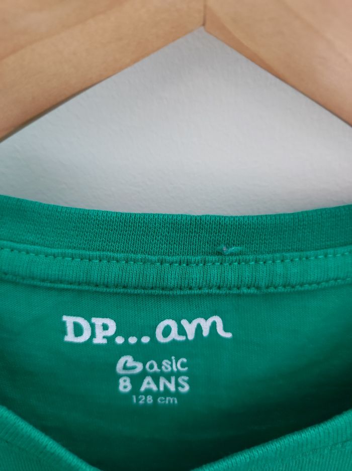 Tee-shirt ML vert DPAM - photo numéro 3