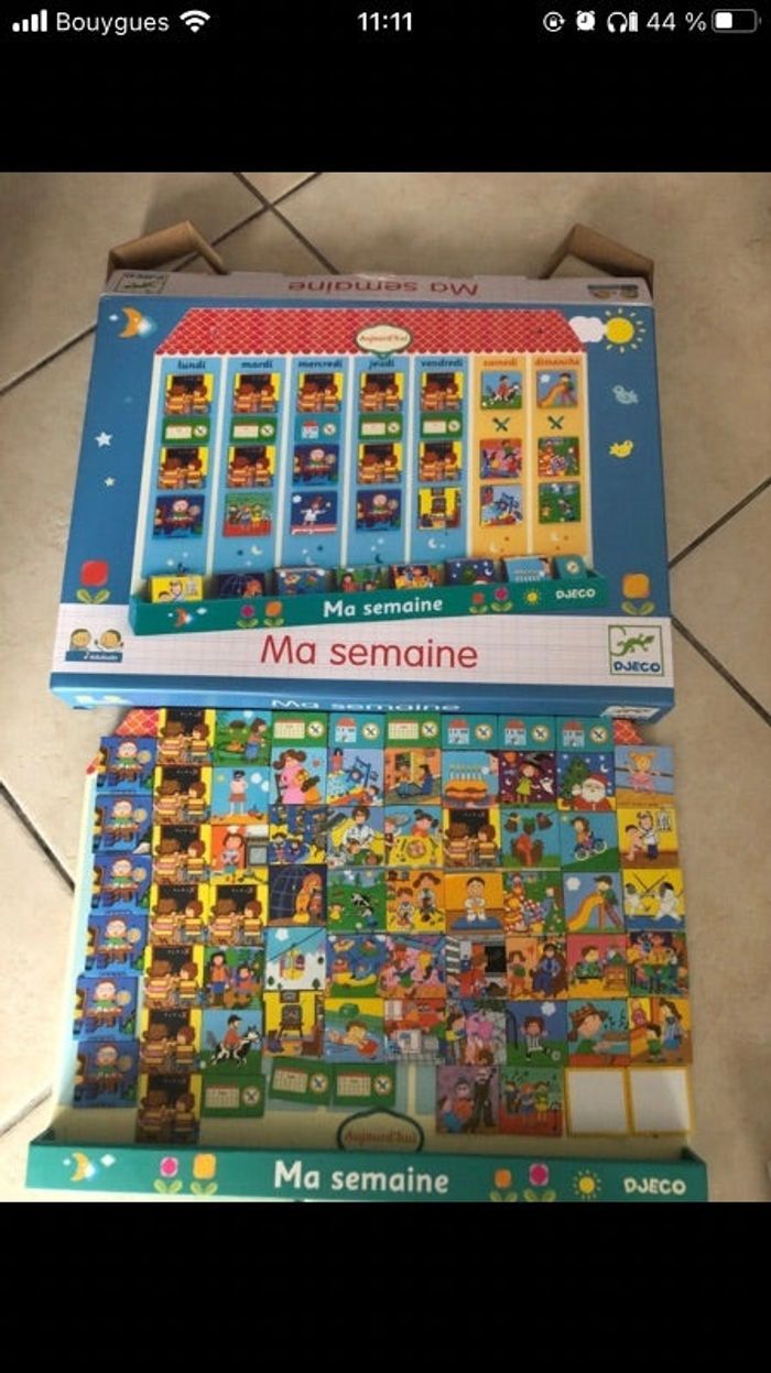 Ma semaine/ semainier