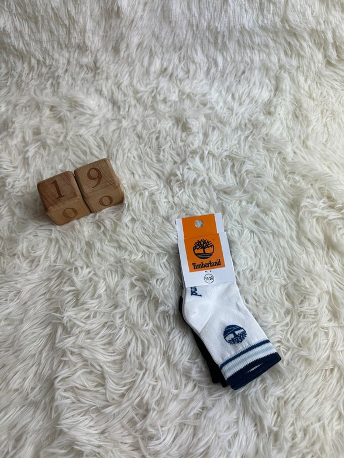 Lot de 2 paires de chaussettes Timberland taille 19-20