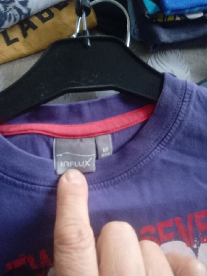 Tee-shirt garçon 10 ans - photo numéro 5