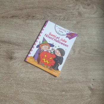 ⭐ Livre Sami et Julie fêtent Halloween J'apprends à lire Hachette éducation #emyfleury_livres