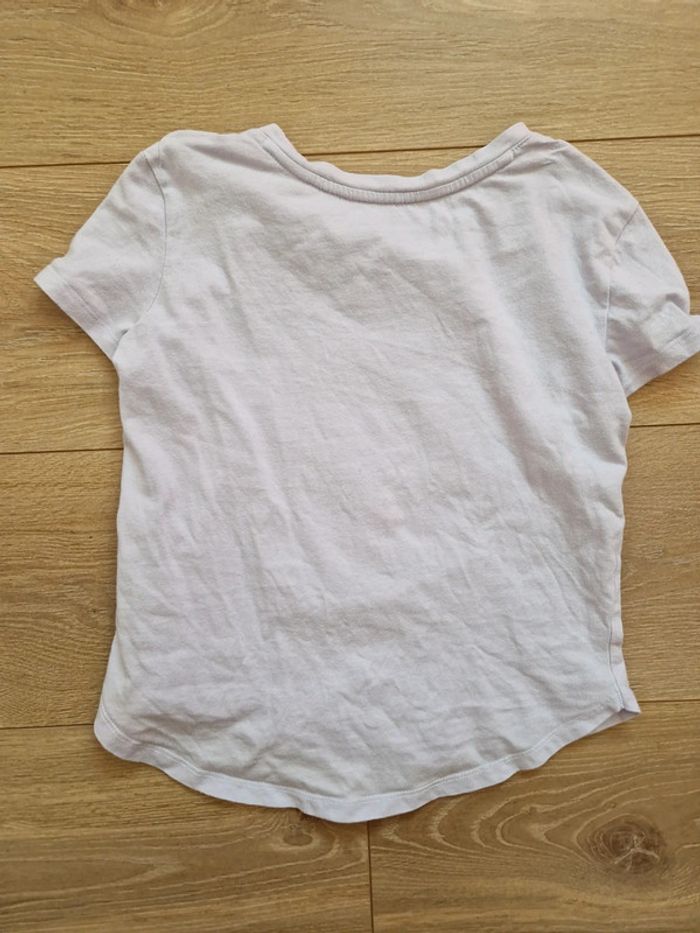 Tee-shirt manches courtes fille Gap lilas 114-134 cm - photo numéro 6